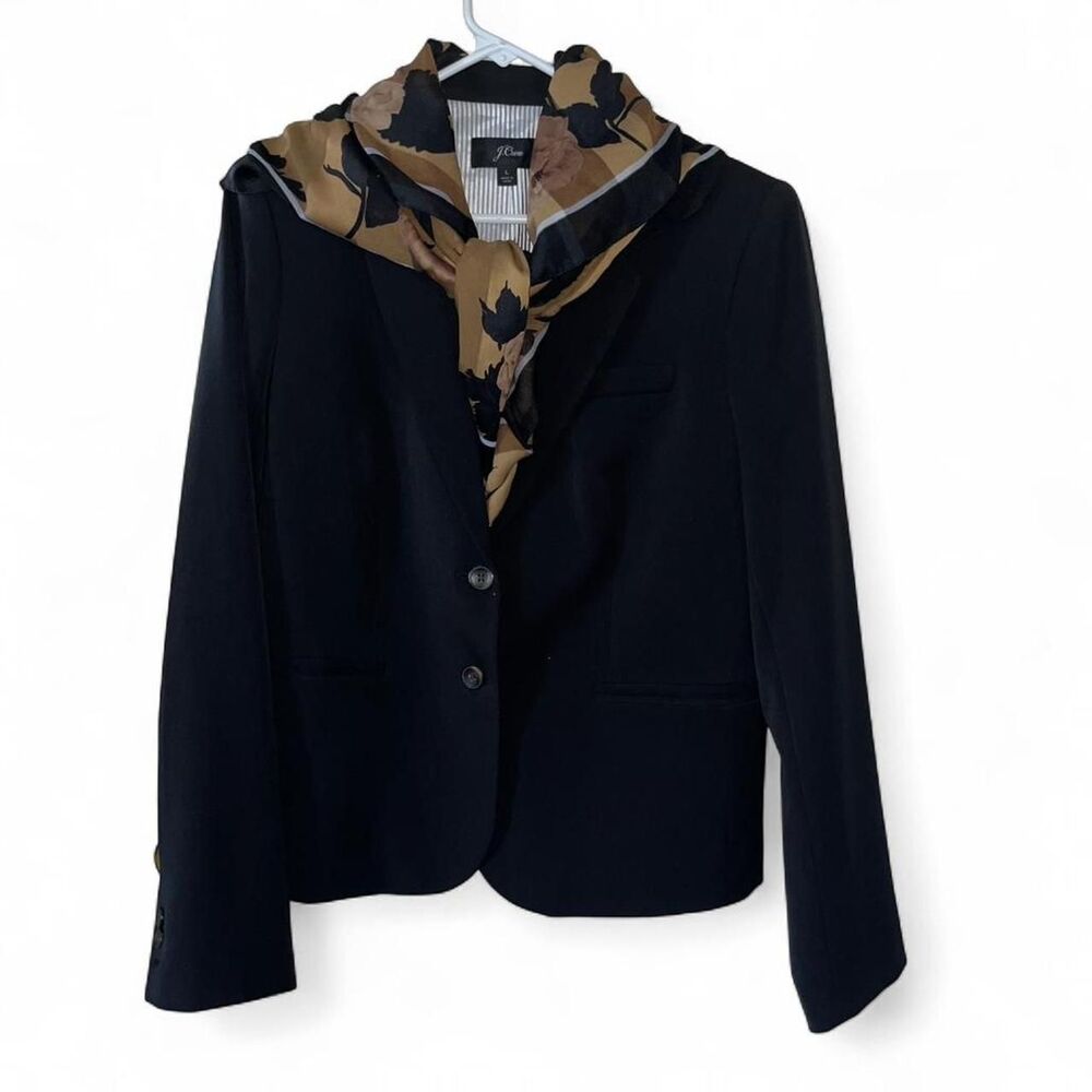 J. Crew Woman's Black Blazer SZ L